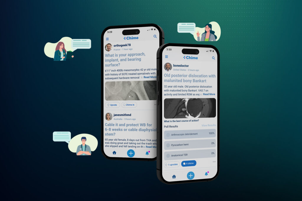 Advita Ortho Chime Surgeon Clinical Exchange Application